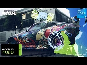 NFS Unbound RTX 4060 FPS TEST | RTX 4060 Benchmark 1080p/1440p/4K