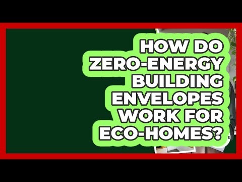 How Do Zero-energy Building Envelopes Work For Eco-homes? - Eco Home Blueprint