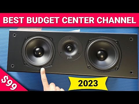 BEST BUDGET Home Theatre Center Channel Speaker - Unboxing Review - Polk T30