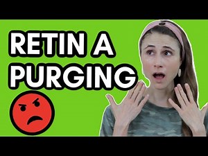 Purging & peeling with Retin A| Dr Dray