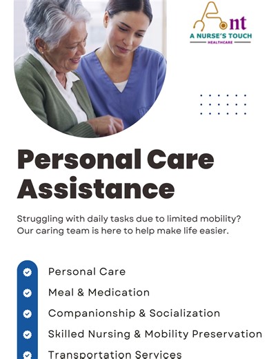 💙 Care That Feels Like Family 💙 At A Nurse’s Touch Healthcare, we bring compassionate, professional care right to your doorstep 🏡✨ From daily personal care to skilled nursing, we help your loved ones stay safe, comfortable, and happy at home. ❤️ Because home care isn’t just about help… it’s about heart. 📞 (772) 778-2201 🌐 www.anursestouchhc.com #VeroBeach #FloridaHomeCare #SeniorCare #InHomeCare #AgingInPlace #CareWithHeart #SkilledNursing #ANursesTouchHealthcare #ForYou #FYP