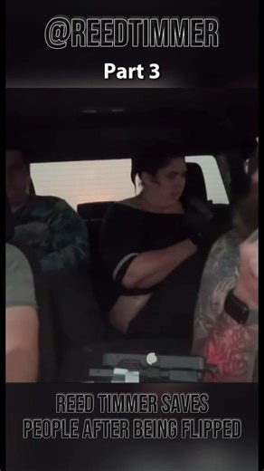 Part 3. @Reed Timmer, PhD saves people after their truck was flipped by tornado #fyp #fypシ #stormchasing #reedtimmer