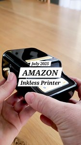 747 reactions · 128 shares | Comment JULY to shop this darling mini printer that takes no ink to print! . #amazonhome #techtrends #electronics #amazonfinds #amazongadgets | Vintage White Farmhouse | Facebook
