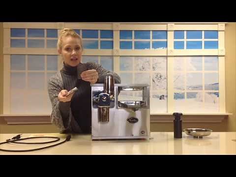 Norwalk Juicer, Model 290 Set up