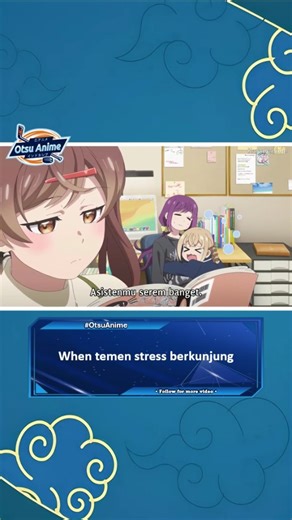 Otsu Anime 🇯🇵🇮🇩 on Instagram: "🤣🤣 ⊦---------------------------------------------------------⊣ 🔹 Anime : Egao no Taenai Shokuba desu / A Mangaka's Weirdly Wonderful Workplace / Egatae / 笑顔のたえない職場です 🔹 Genre : Comedy, Adult Cast, CGDCT, Otaku Culture, Workplace 🔹 Score : 6.84 🔹 Status : Currently Airing 🔹 Episode : 5 🔹 Studio : Voil 🔹 Premiered : Fall 2025 ⊦---------------------------------------------------------⊣ ▪ Support kami dengan cara like, follow, dan share 🤗 ▪ Akun² asli Otsu