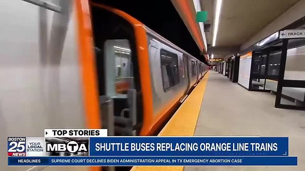 Parts of Orange Line shut down through October 20 as crews work on track upgrades