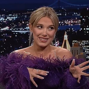 sammie on Instagram: "It's my birthday🥳🎉 edited my best girl💜🥰 • • • • celebrity: Millie Bobby Brown on the Tonight Show with Jimmy Fallon (@milliebobbybrown) source: Youtube song: Let's Get Crazy by Hannah Montana ————————— Tags🏷: #milliebobbybrown #mills #millie #mbb #milliebrown #milliebbrown #milliebb #milliebobbybrownedit #milliebobbybrownedits #millieedit #millieedits #mbbedit #mbbedits #eleven #enolaholmes #madisonrussell #strangerthings #tonightshow #jimmyfallon #edit #edits #explor