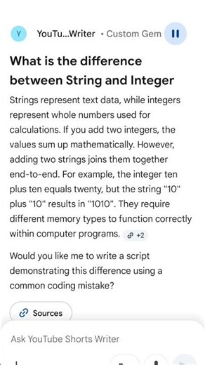 What is the difference between String and Integer?