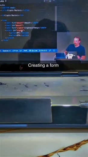 creating a form in .php