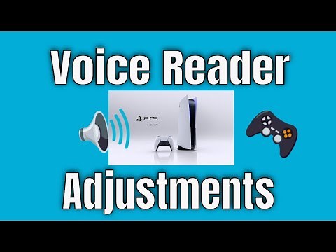 PS5 How To Turn Off Or Adjust Voice Assistant Voice Reader