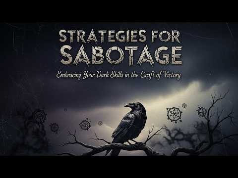 Strategies for Sabotage: Unleash Your Dark Skills to Win Every Battle