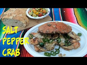 The Easiest Crab Recipe: Salt Pepper CRAB!!