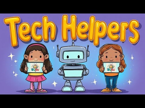 🤖 Tech Helpers Song 🤖 | Helpers Series | Educational Kids Song