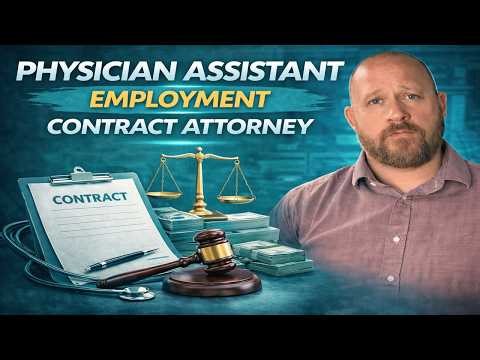 Physician Assistant Contract Review | PA Employment Agreement Explained