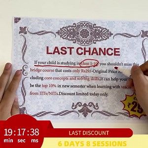 90K views · 153 reactions | 6 days LIVE Tuition with IITians for Class 1-10 Let your kids outperform their classmates for just Rs 29 | Oda Class | Facebook