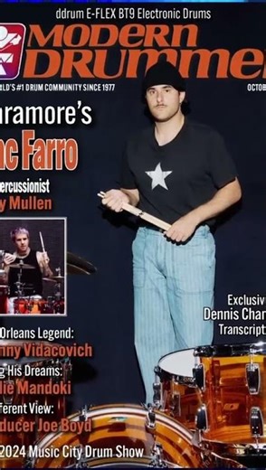 Zac Farro Banging the Drums!