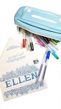Gelly Roll Pen Envelope Art Tutorial #tutorial #shorts #pens #gellyroll #art #snailmail #mail