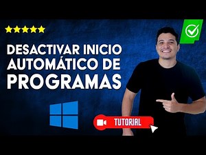 How to DISABLE AUTOMATIC STARTUP of PROGRAMS and APPLICATIONS in Windows 11/10 | ✨Do it like this🔴