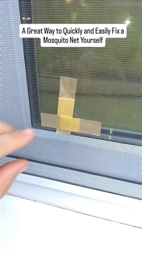 Toolands on Instagram: "A Great Way to Quickly and Easily Fix a Mosquito Net Yourself"
