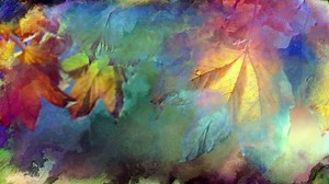 Download Colorful Autumn Foliage Art Background for free