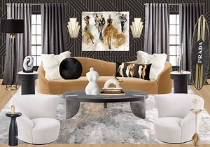 Art Deco Style Living Room: How To Get The Look In 2025