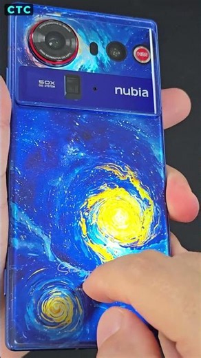 The Nubia Z80 Ultra Starry Night Texture Sounds Unreal 👀
