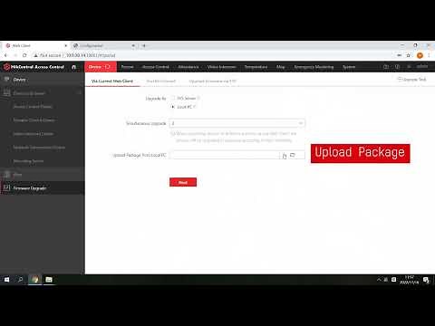 How to Upgrade Firmware for Device on HikCentral Access Control