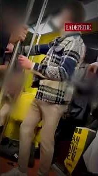 Dans le métro, il veut donner du protoxyde d'azote à sa fille.