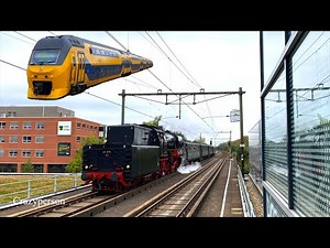 Stoomtrein en NS VIRM Treinen Rotterdam Alexander (2025)