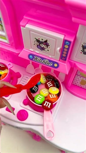 Satisfying With Unboxing Barbie Kitchen Toys, ASMR Video #shorts