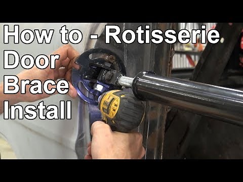 Preparation for Classic Car on Rotisserie - How To