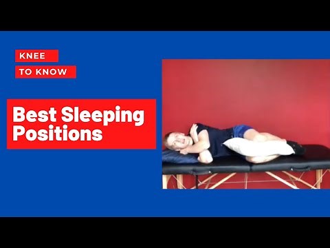 Best Positions for Improving Sleep After Knee Replacement Surgery