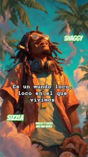 Mad mad world 🎵 Shaggy ft Sizzla 💚💛❤️