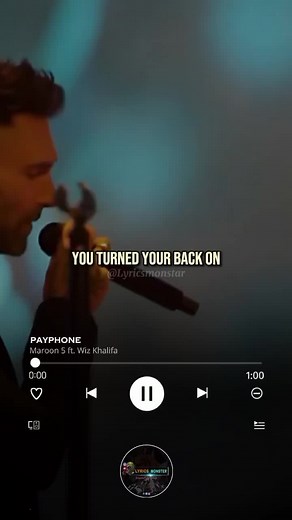 Payphone - Maroon 5 ft. Wiz Khalifa (Lyrics Video)