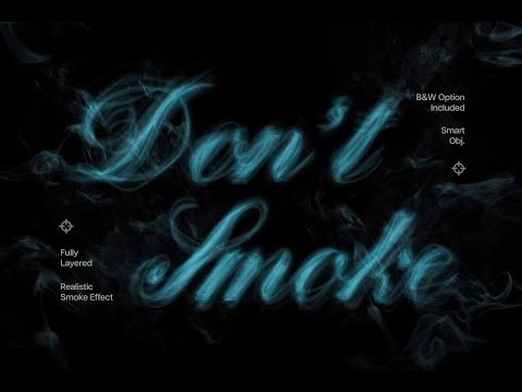Smoke Text and Logo Effect Download