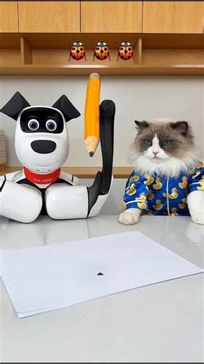 रोबोट के साथ कीड़े को रोक रहे थे वो उड़ गया ll Carriage House wooden artist ll #cartoon #shortvideo