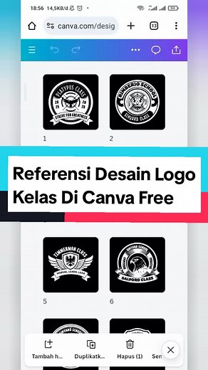 Referensi Logo Kelas di Canva Free: Pilih Favoritmu!
