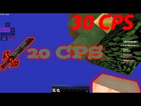 Auto click Minecraft pra PVP e Ponte