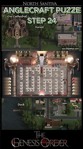 the genesis order - anglecraft puzzle step 24 #Shorts #YouTubeShorts