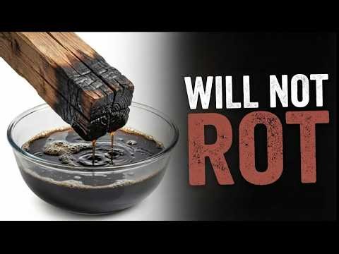 The lost wood treatment techniques that endure longer than today’s pressure-treated timber