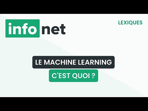 Le machine learning, c'est quoi ? (définition, aide, lexique, tuto, explication)