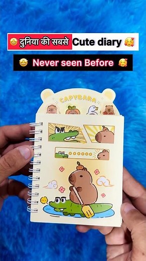 🥰Aesthetic + kawaii” this cute diary is every students dream💕mini diary! Cute stationery items