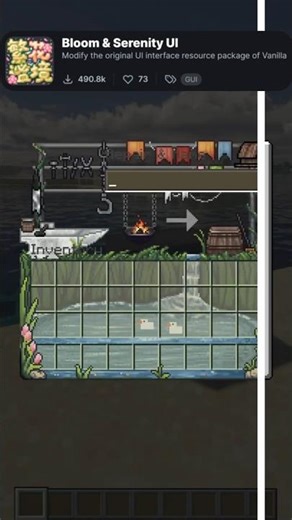 Minecraft: Bloom & Serenity UI Resource Pack 🌸✨ Clean Aesthetic UI #minecraft #resourcepack