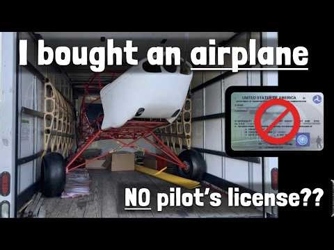 I Bought a STOL bush plane Kit ... with NO Pilot's License