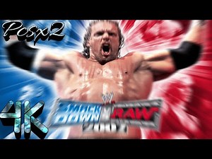 Wwe Smackdown! vs Raw 2007 4k GAMEPLAY.