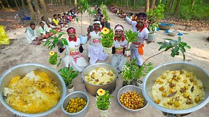 678K views · 17K reactions | Layer Mutton Biryani cooking for village people | Special Goat Biryani recipe | villfood Kitchen | villfood Kitchen | Facebook