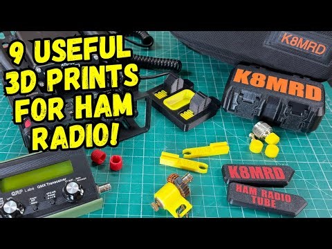 Nine Useful 3D Prints For Ham Radio
