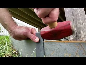 Installing Edge Right on a hillside with Aaron Willis