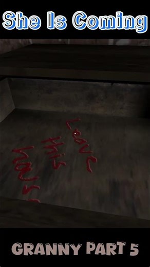 She Is Coming | GRANNY PART 5 #gaming