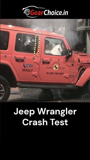 Jeep Wrangler Crash Test 2025 | Safety & Impact Test